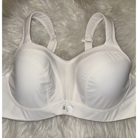 Panache Sport 5021 Womens High Impact Underwire Sports Bra 32D White - Picture 3 of 7